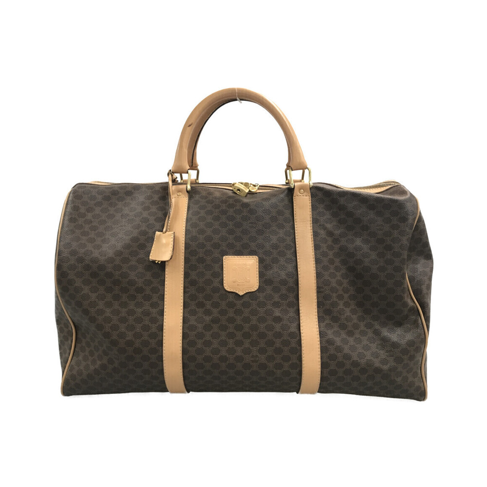 Celine Macadam Tan Boston Bag - Picture 2 of 6